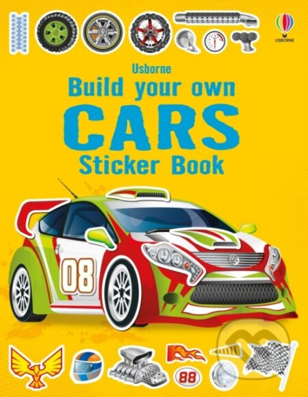 Build your own cars sticker book Usborne Publishing