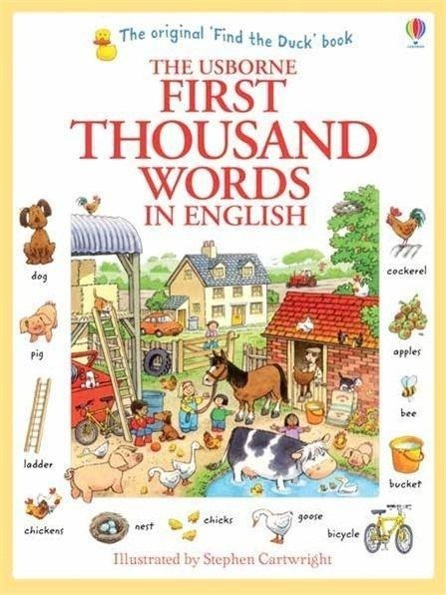 Usborne - First thousand words in English Usborne Publishing