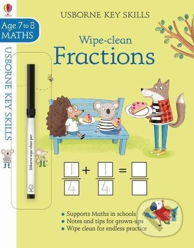 Wipe-Clean Fraction - Holly Bathie - kniha z kategorie Pro děti