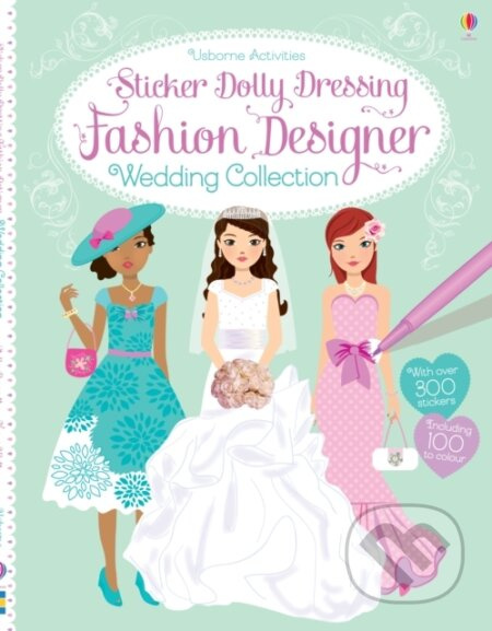 Sticker Dolly Dressing Fashion Designer Wedding Collection - kniha z kategorie Pro děti