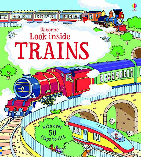 Look inside Trains Usborne Publishing