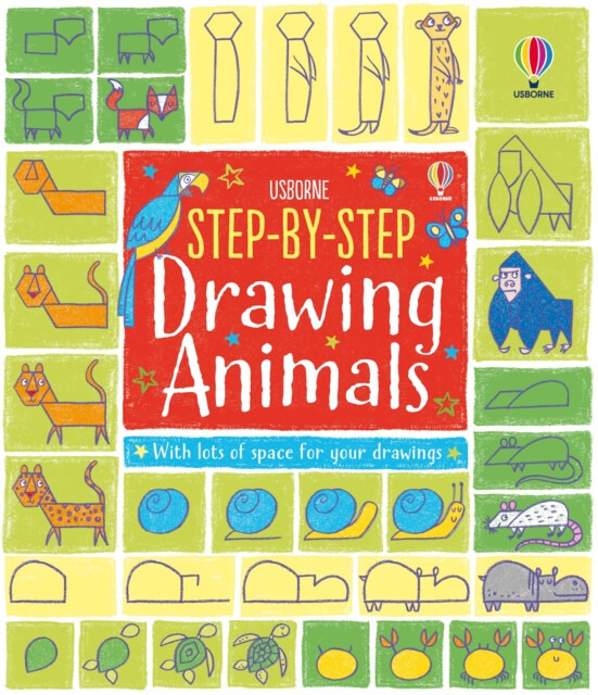 Step-by-Step Drawing Animals - Fiona Watt - kniha z kategorie Pro děti