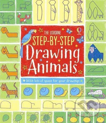 Step-by-Step Drawing Animals - Fiona Watt - kniha z kategorie Pro děti