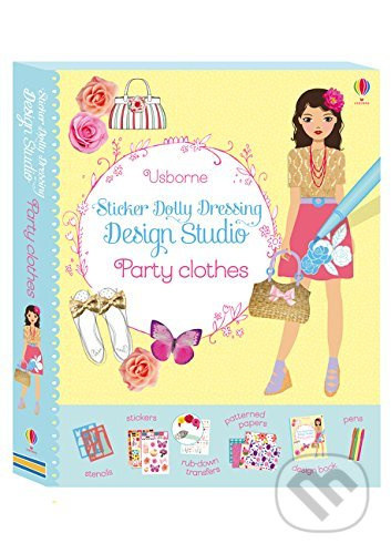 Sticker Dolly Dressing Design Studio Party Clothes - kniha z kategorie Pro děti