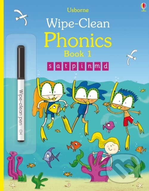 Wipe-Clean Phonics Book 1 Usborne Publishing
