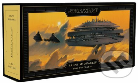 Chronicle Books Star Wars Předprodukční ilustrace 100 ks panoramatických pohlednic