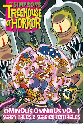 The Simpsons Treehouse of Horror Ominous Omnibus 1 - kniha z kategorie Komiksy
