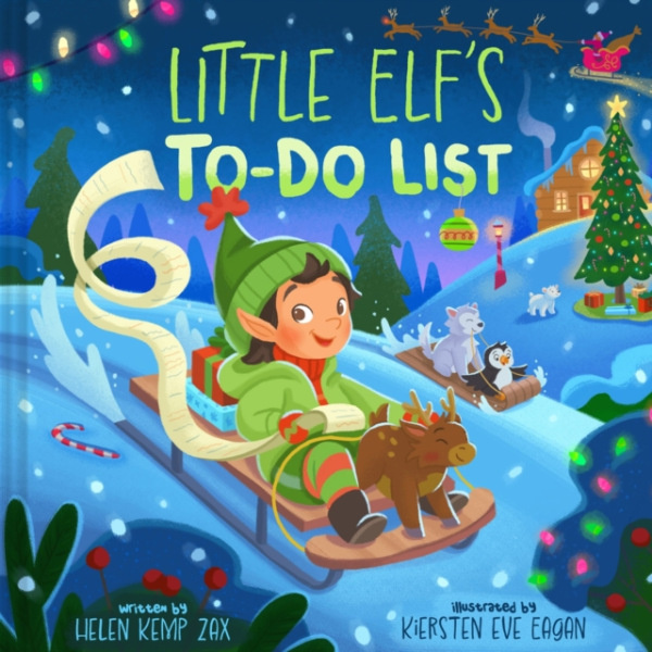 Abrams Little Elf's To-Do List (A Magical List Book) - Zax, Helen Kemp