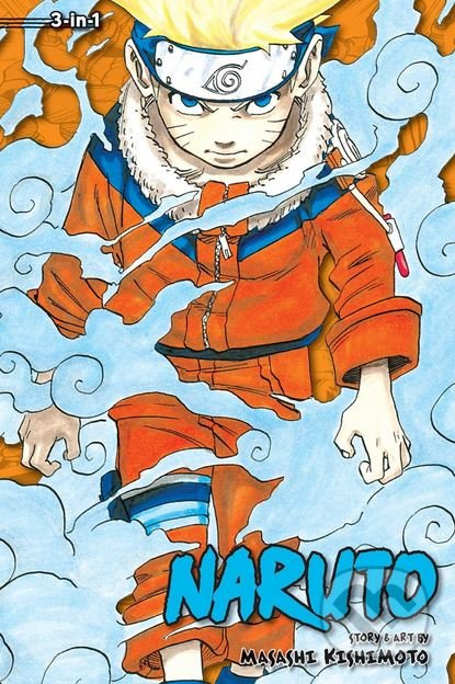 Naruto 3 in 1, Vol. 1 (Includes vols. 1, 2 & 3) - Masashi Kishimoto - kniha z kategorie Sci-fi, fantasy a komiksy