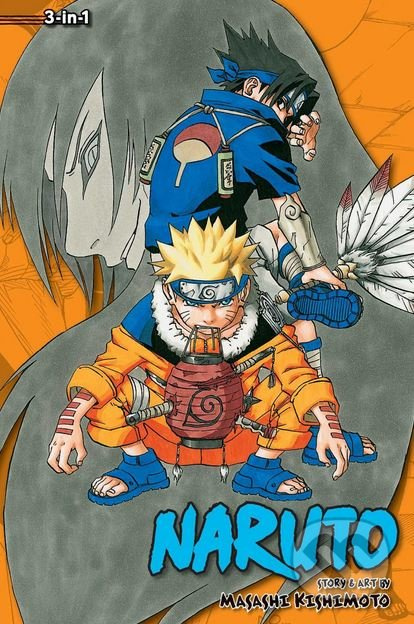 Naruto 3 in 1, Vol. 3 (Includes vols. 7, 8 & 9) - Masashi Kishimoto - kniha z kategorie Sci-fi, fantasy a komiksy