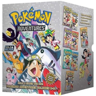 Pokemon Adventures Gold a Silver Box Set (Set Includes Vols. 8-14) Viz Media, Subs. of Shogakukan Inc