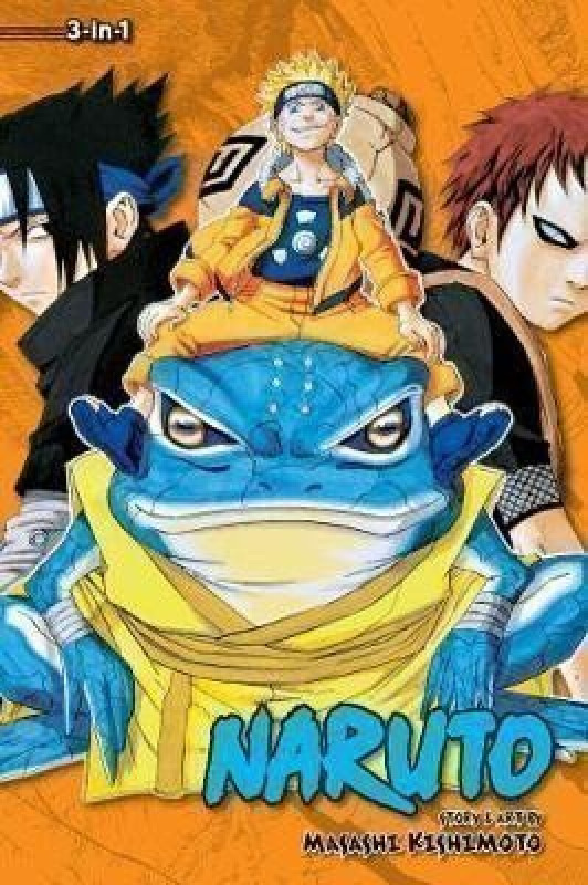 Naruto 3 in 1, Vol. 5 (Includes vols. 13, 14 & 15) - kniha z kategorie Sci-fi, fantasy a komiksy