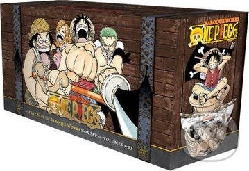 One Piece Box Set 1: East Blue and Baroque Works, Volumes 1-23 with Premium Viz Media, Subs. of Shogakukan Inc