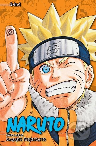 Naruto 3 in 1, Vol. 8 (Includes vols. 22, 23 & 24) - kniha z kategorie Sci-fi, fantasy a komiksy