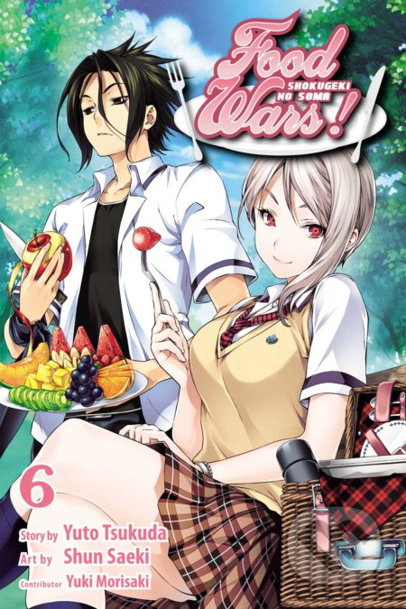 Food Wars! 6 (Shokugeki no Soma) - Yuto Tsukuda, Yuki Morisaki, Shun Saeki (ilustrátor) - kniha z kategorie Komiksy