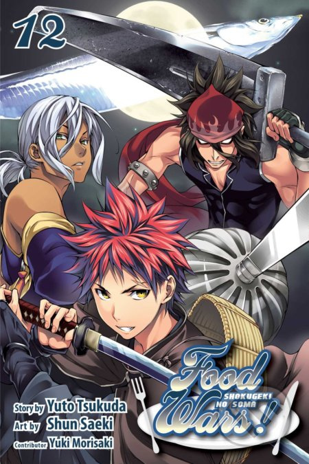 Food Wars! 12 (Shokugeki no Soma) - Yuto Tsukuda, Yuki Morisaki, Shun Saeki (ilustrátor) - kniha z kategorie Komiksy