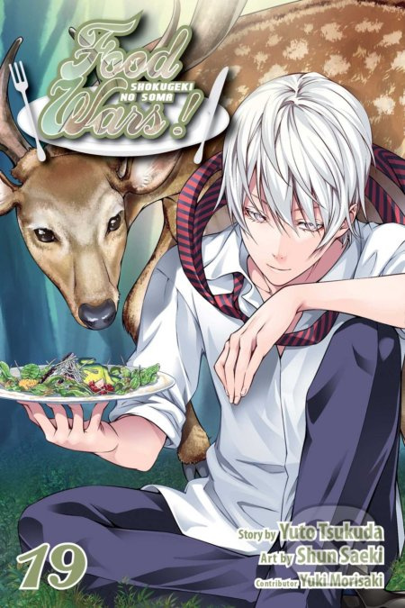 Food Wars! 19 (Shokugeki no Soma) - Yuto Tsukuda, Yuki Morisaki, Shun Saeki (ilustrátor) - kniha z kategorie Komiksy