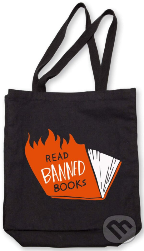 Banned Books Tote (flames)