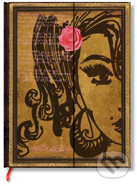 Paperblanks - Amy Winehouse, Tears Dry (limitovaná edicia)