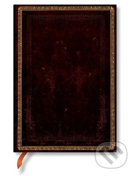 Paperblanks - zápisník Black Moroccan (midi, linajkovaný)