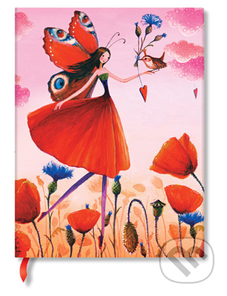 Paperblanks - zápisník na 5 rokov Poppy Field (ultra)