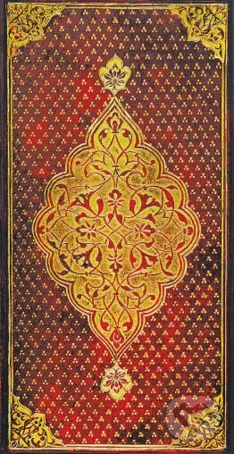 Paperblanks - Golden Trefoil (Slim, linajkový)