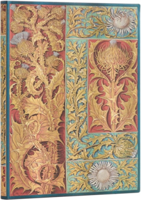 Wild Thistle (Vox Botanica) Midi Unlined Softcover Flexi Journal Paperblanks