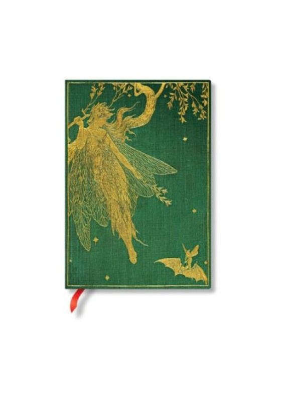 Olive Fairy (Lang’s Fairy Books) Midi Lined Softcover Flexi Journal (Elastic Band Closure) Paperblanks