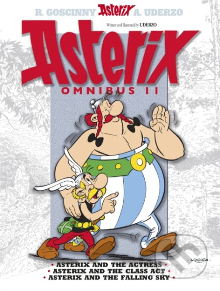 Asterix Omnibus 11 (Asterix and The Actress, Asterix and The Class Act, Asterix and The Falling Sky) - kniha z kategorie Komiksy
