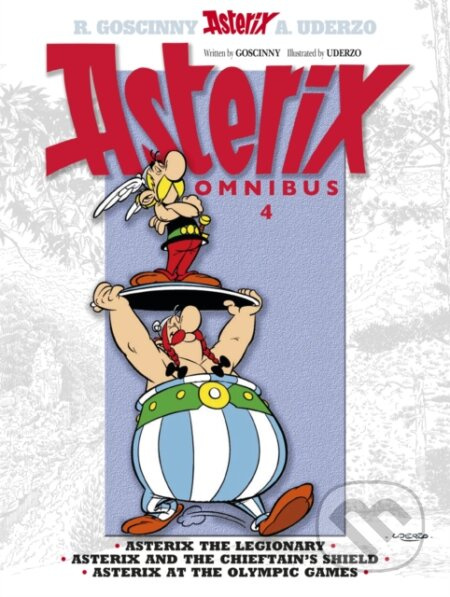 Asterix Omnibus 4 (Asterix The Legionary, Asterix and The Chieftain's Shield, Asterix at The Olympic Games) - kniha z kategorie Komiksy