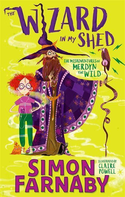 The Wizard In My Shed - Simon Farnaby - kniha z kategorie Beletrie pro děti