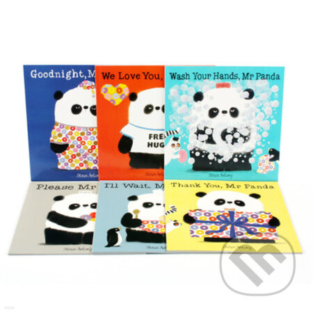 Mr. Panda 6-book Shrink-wrapped set - Steve Antony - kniha z kategorie Pro děti