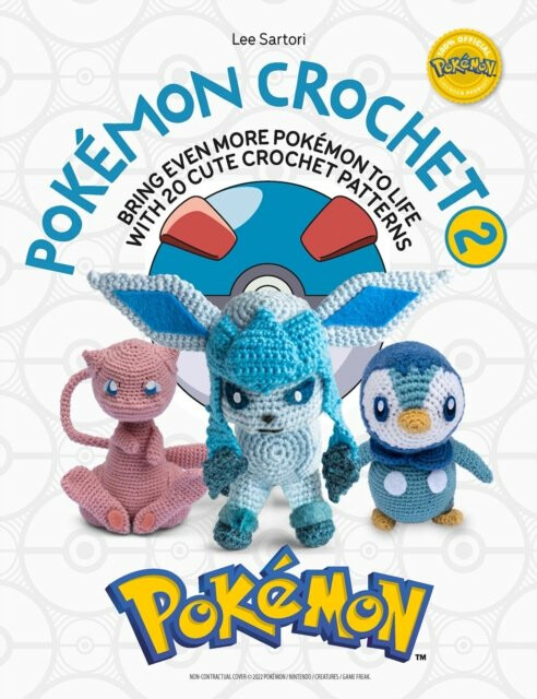 PokeMon Crochet Vol 2, Bring Even More PokeMon to Life with 20 Cute Crochet Patterns DAVID & CHARLES