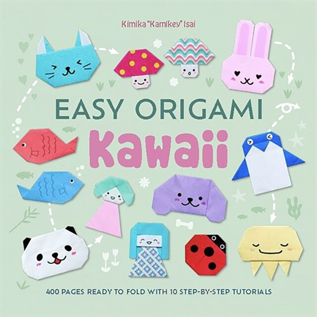 David & Charles Easy Origami Kawaii - Kamikey, Easy Origami Kawaii