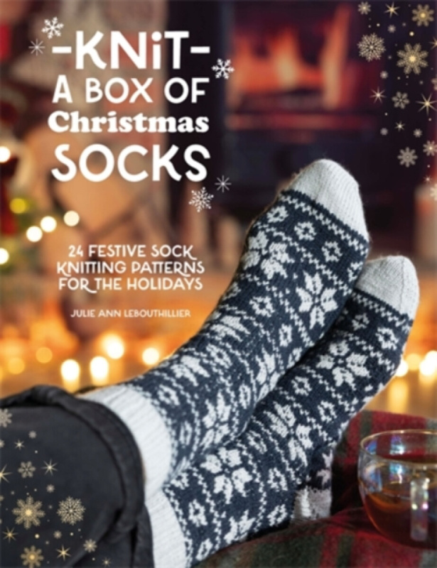 David & Charles Knit a Box of Christmas Socks - Lebouthillier, Julie Ann