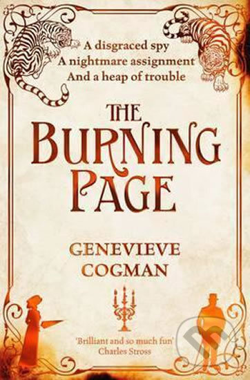 The Burning Page - Genevieve Cogman - kniha z kategorie Beletrie pro děti