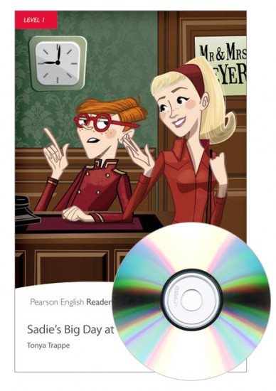 Pearson English Readers 1 Sadie´s Big Day at the Office + MP3 Audio CD Pearson