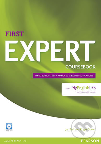 Expert First 3rd Edition Coursebook with Audio CD a MyEnglishLab Pearson