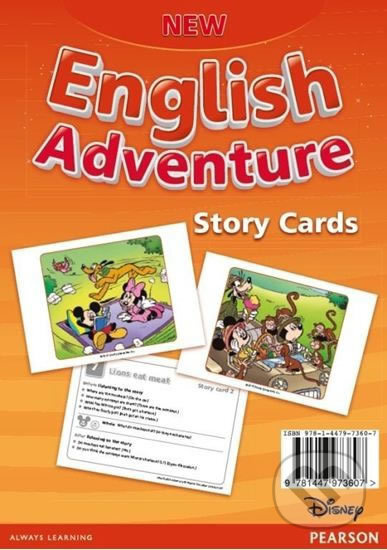 New English Adventure 2 Story cards Pearson