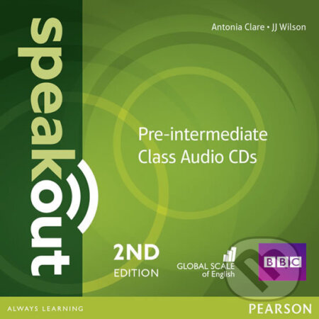 Speakout 2nd Edition Pre- Intermediate Class CDs (2) Pearson
