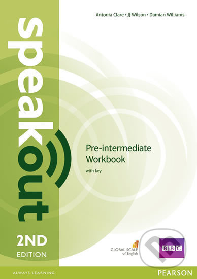 Speakout 2nd Edition Pre- Intermediate WB with key Pearson
