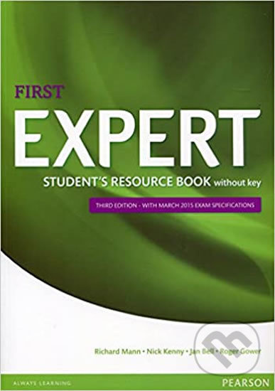 Expert First 3rd Edition Student´s Resource Book no key - kniha z kategorie Jazykové učebnice a slovníky