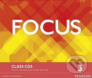 Focus 3 Class CDs Pearson