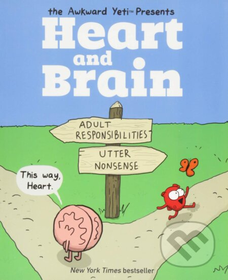 Heart and Brain - The Awkward Yeti, Nick Seluk - kniha z kategorie Komiksy