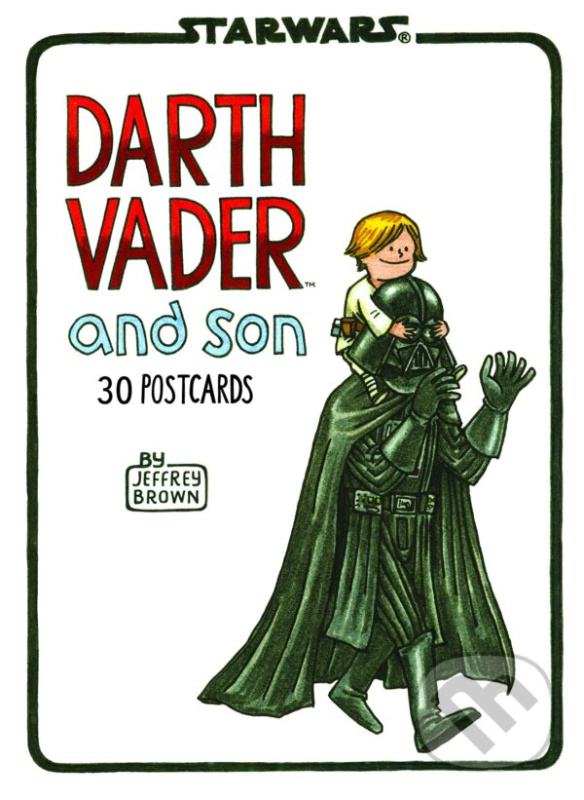 Darth Vader and Son Postcard Book - Jeffery Brown