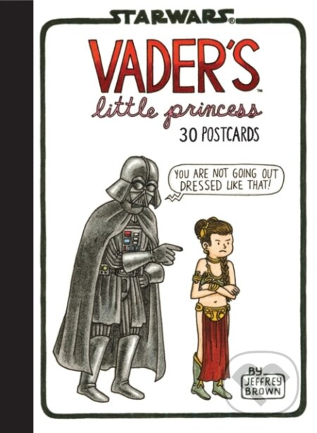 Vaders Little Princess Postcards - Jeffrey Brown - kniha z kategorie Zápisníky, kalendáře