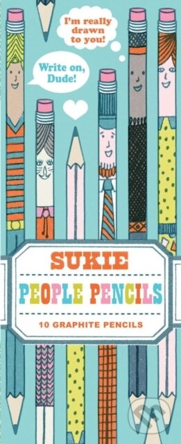 People Pencils (10 Graphite Pencils) - Sukie - kniha z kategorie Hobby