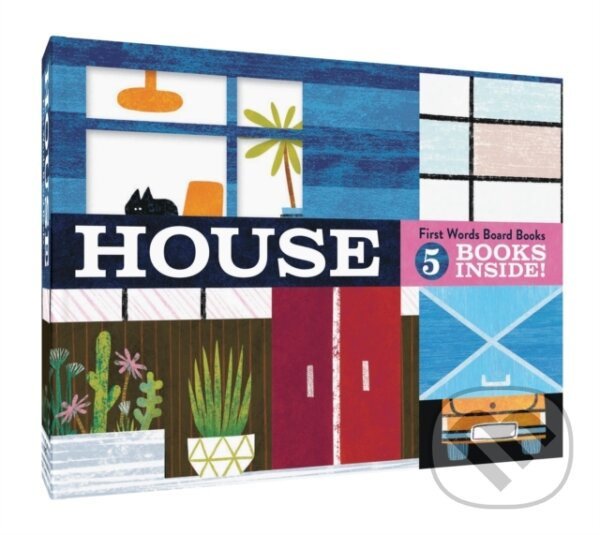 House: First Words Board Books (5 books inside!) - Michael Slack - kniha z kategorie Pre deti a mládež