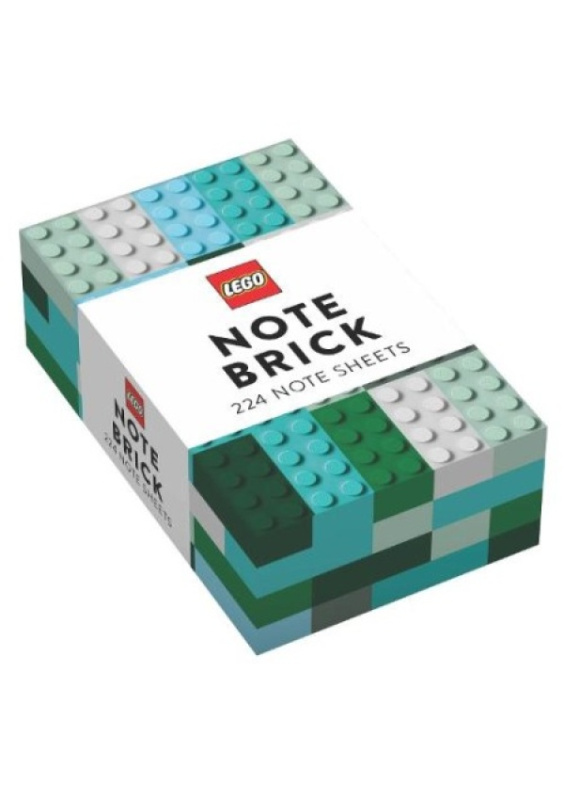 LEGO® Note Brick (Blue-Green) Chronicle Books