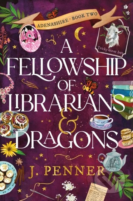 A Fellowship of Librarians & Dragons - J. Penner - kniha z kategorie Beletrie